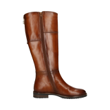 Leather Knee Boot cognac