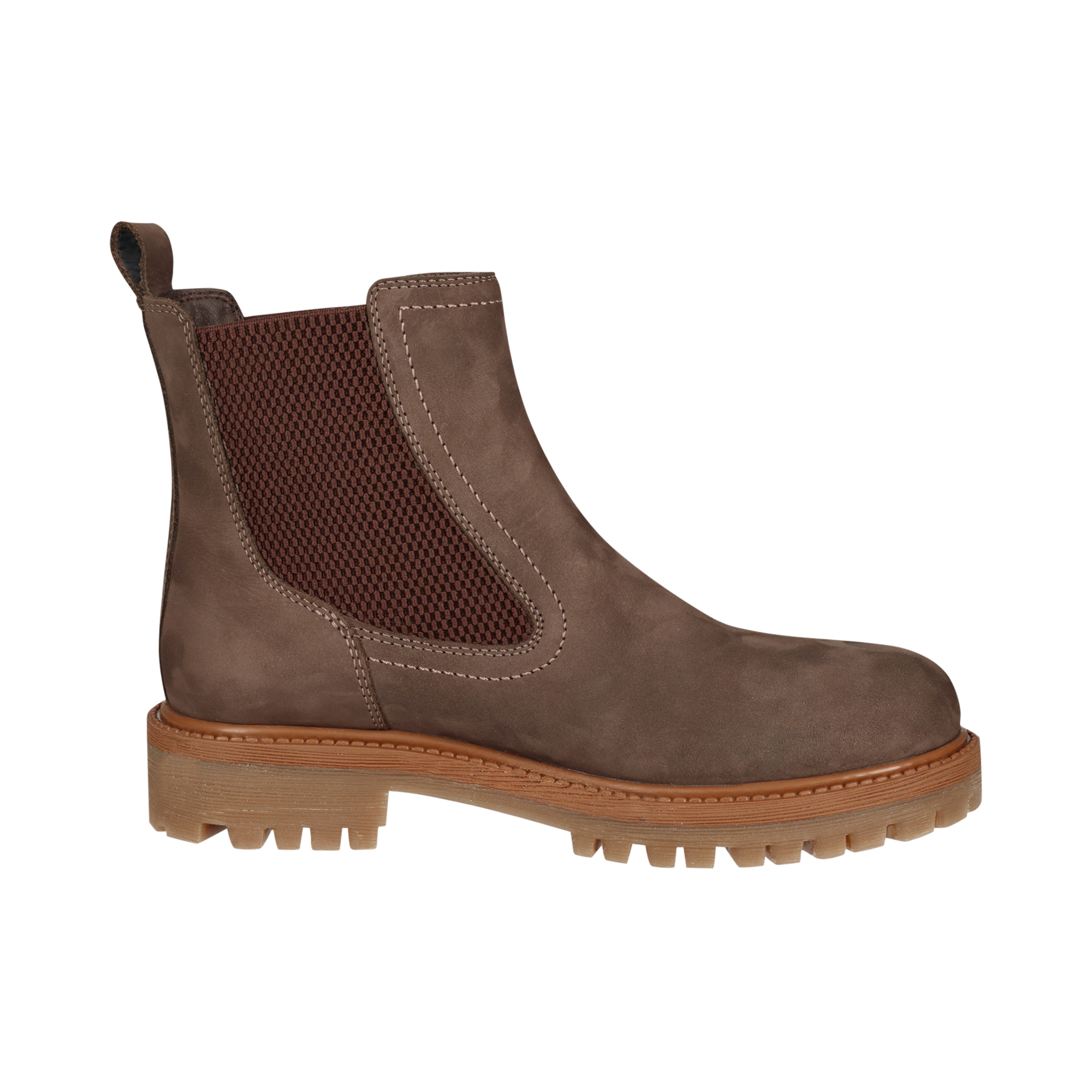 Leather Chelsea dark brown