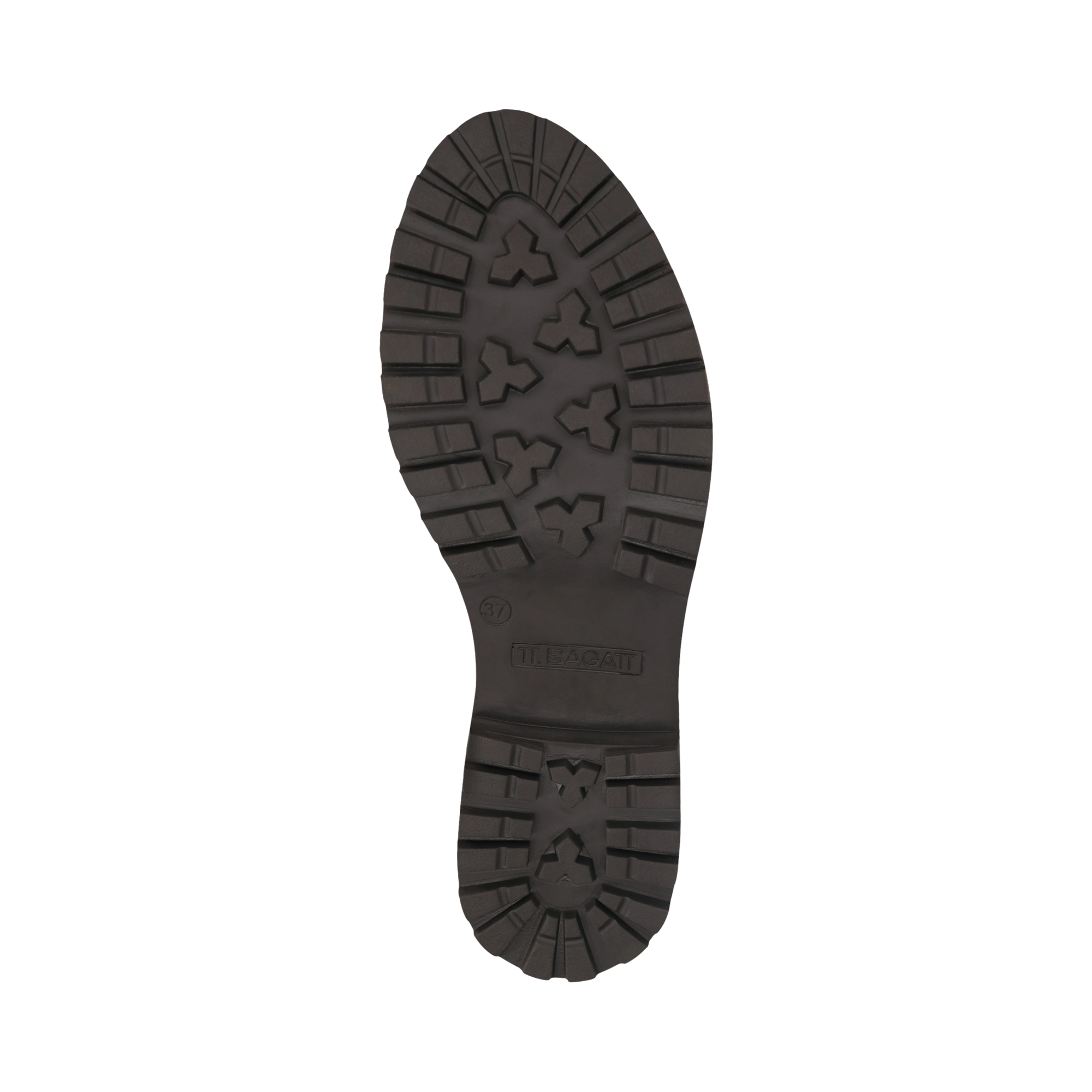 Leather Lace-up Boots cognac