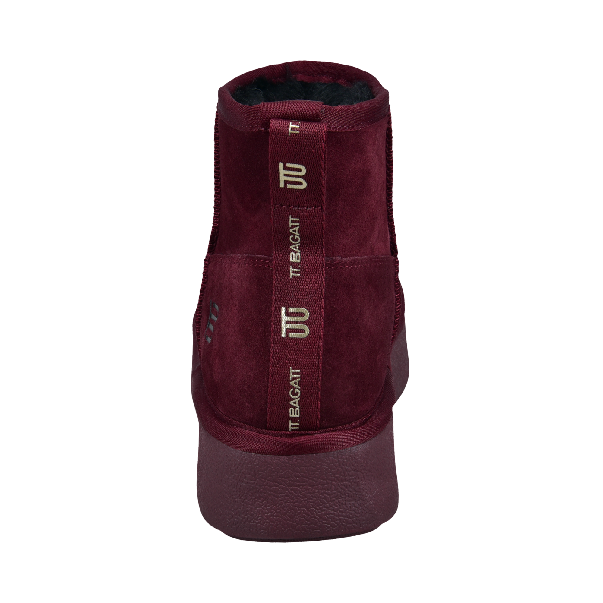 Leather Ankle Boots bordeaux