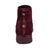 Leather Ankle Boots bordeaux