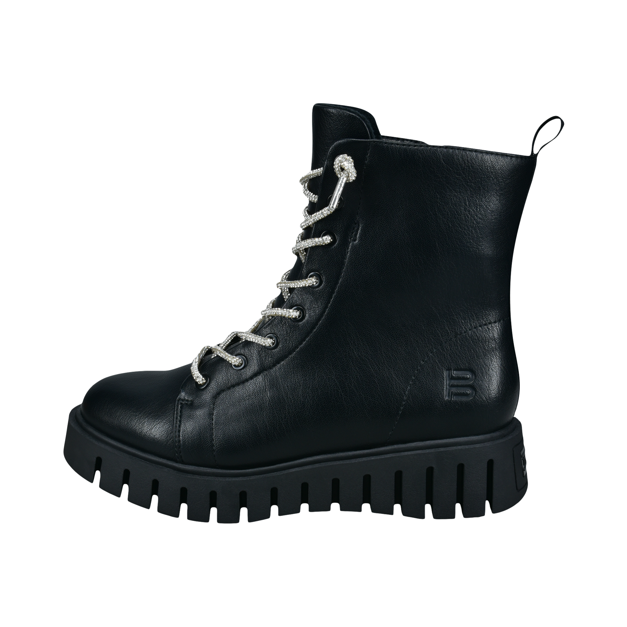 Lace-up Boots black
