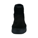 Leather Ankle Boots black