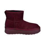 Leather Ankle Boots bordeaux