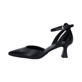 Leder Pumps schwarz