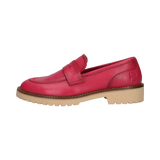 Leder Loafers pink