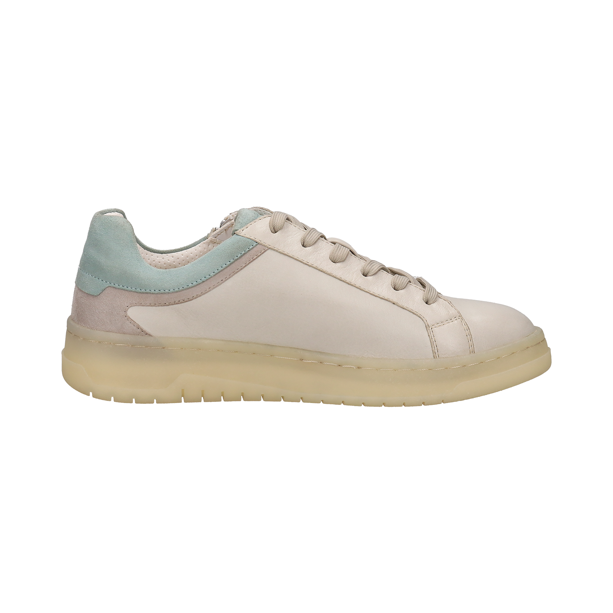 Leder Sneaker beige