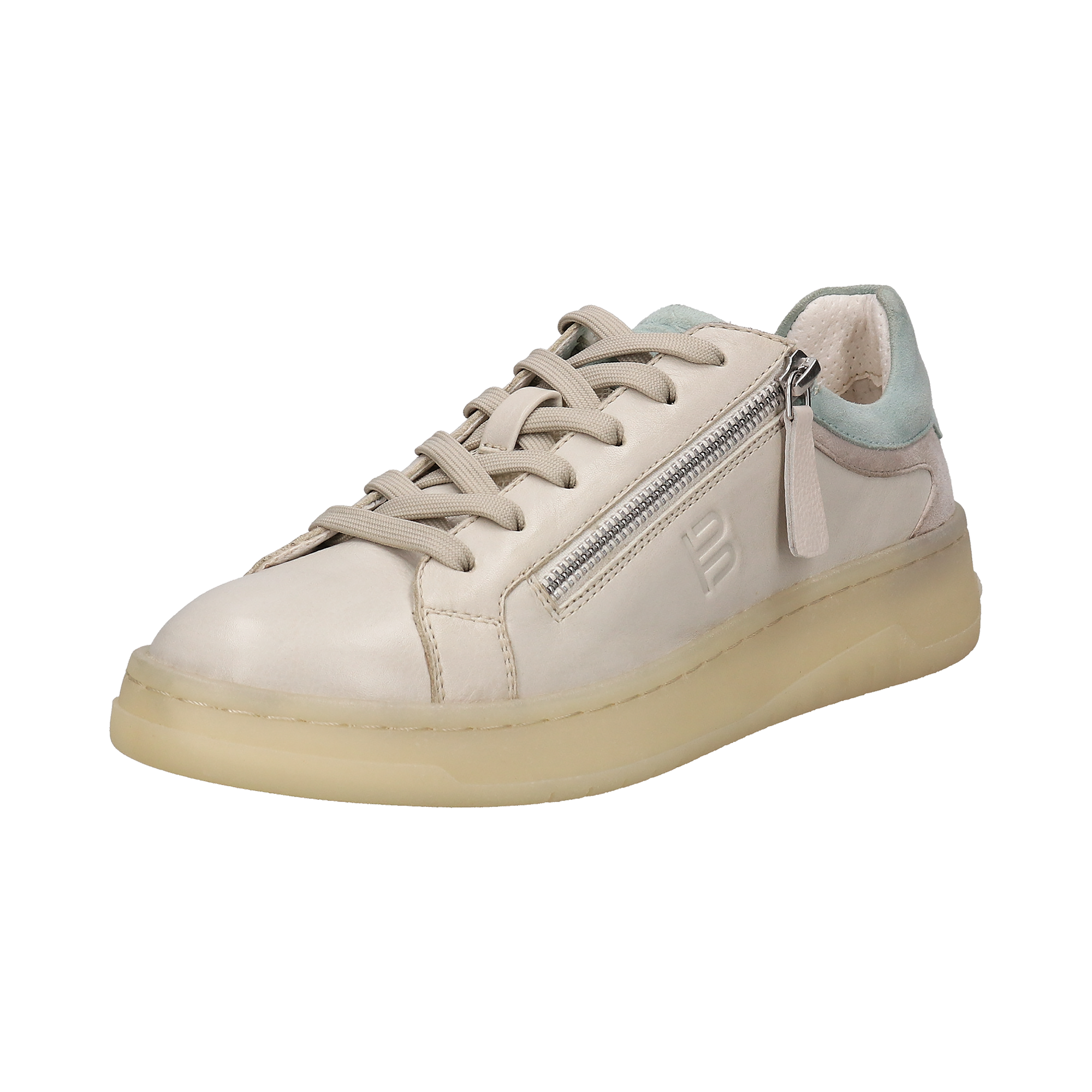 Leder Sneaker beige