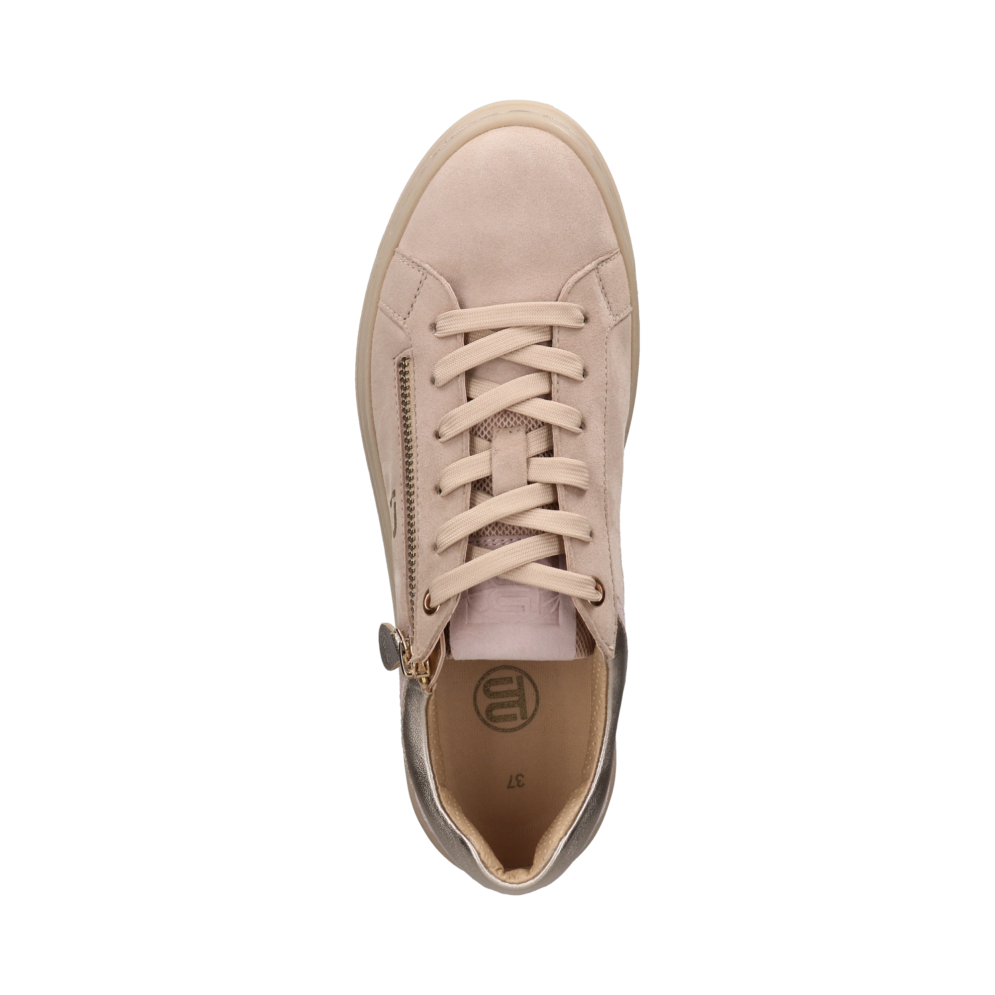 Cuir Sneaker rose