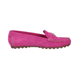 Leder Mokassin pink