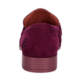 Leder Loafers bordeaux