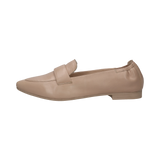 Leder Loafers beige