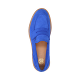 Leder Loafers blau