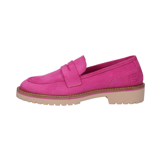 Leder Loafers pink