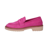 Leder Loafers pink