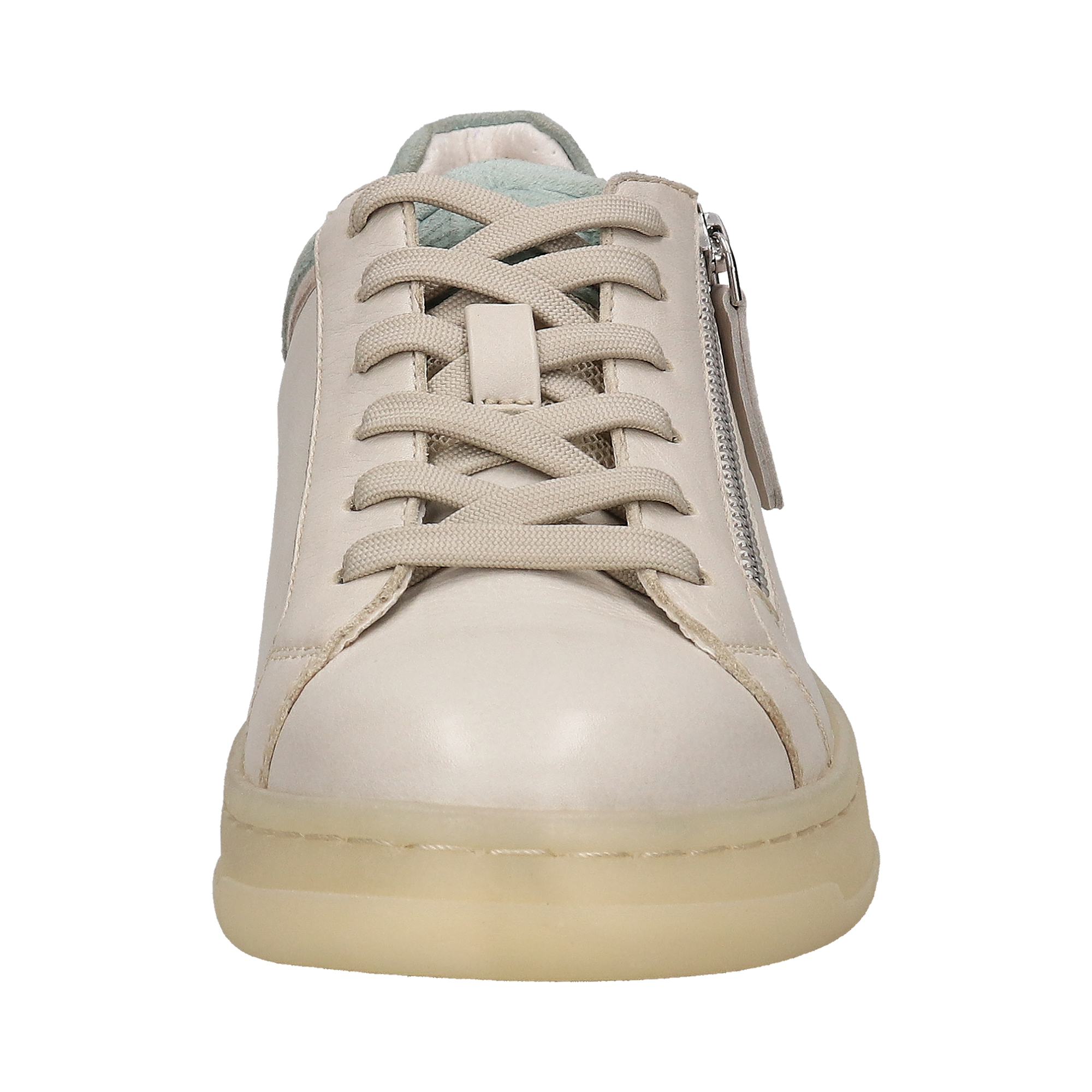 Leder Sneaker beige