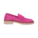 Leder Loafers pink