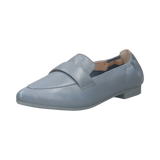 Leder Loafers hellblau