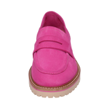 Leder Loafers pink