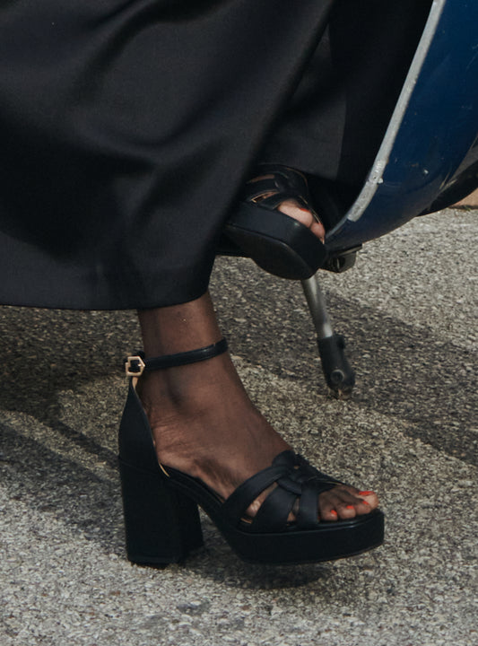 Sandals Cesena black