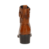 Stiefelette Cognac