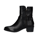 Cuir Bottines noir