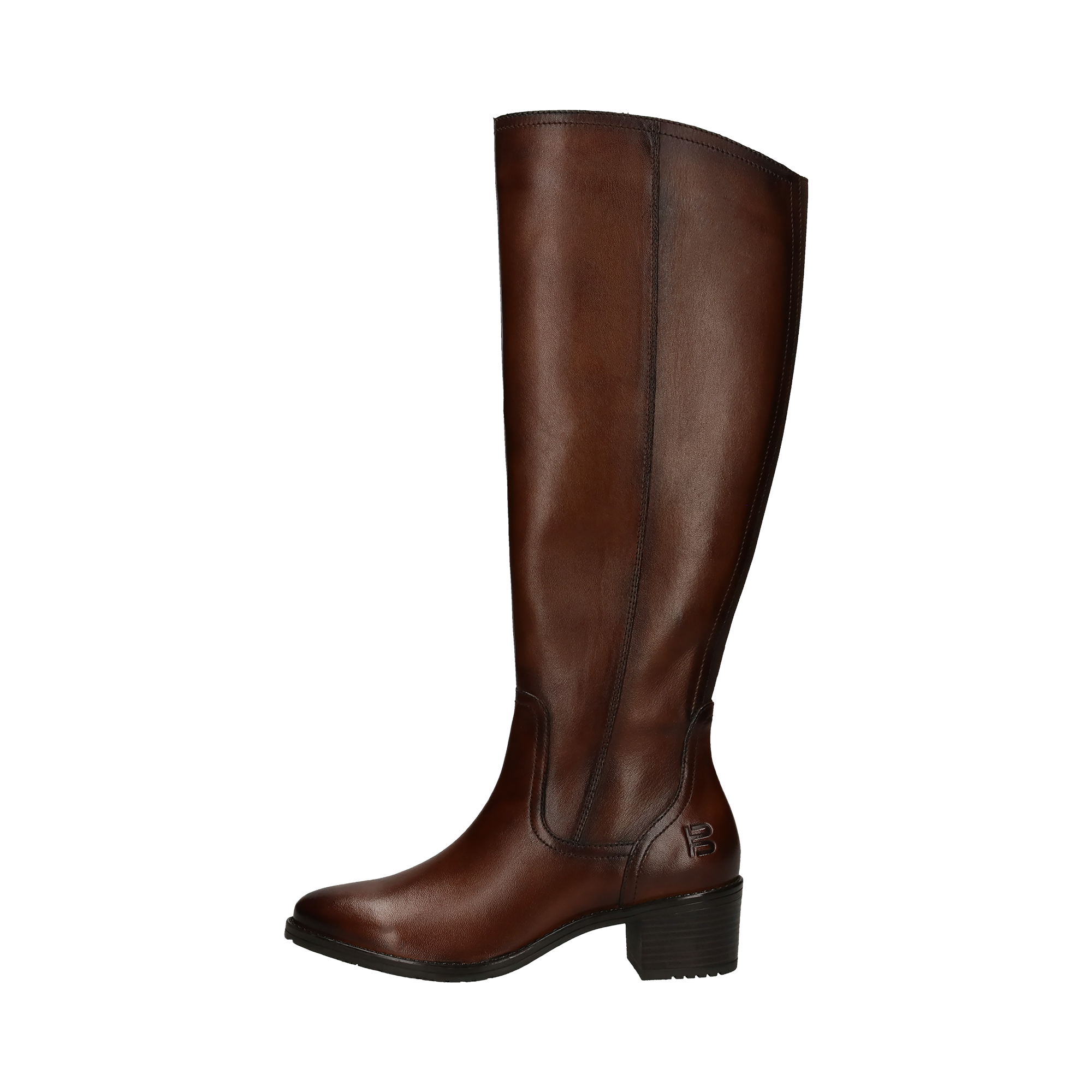 Cuir Bottes hautes brun