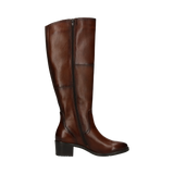 Leather Knee-high Boots brown