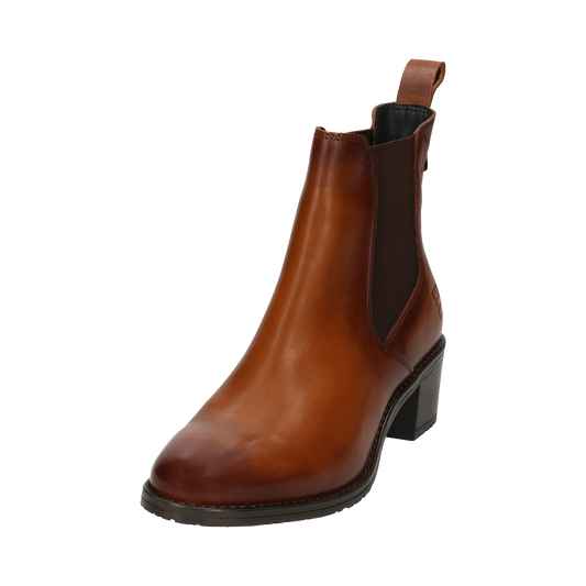 Ankle 2025 boots cognac