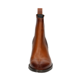 Leder Stiefeletten cognac