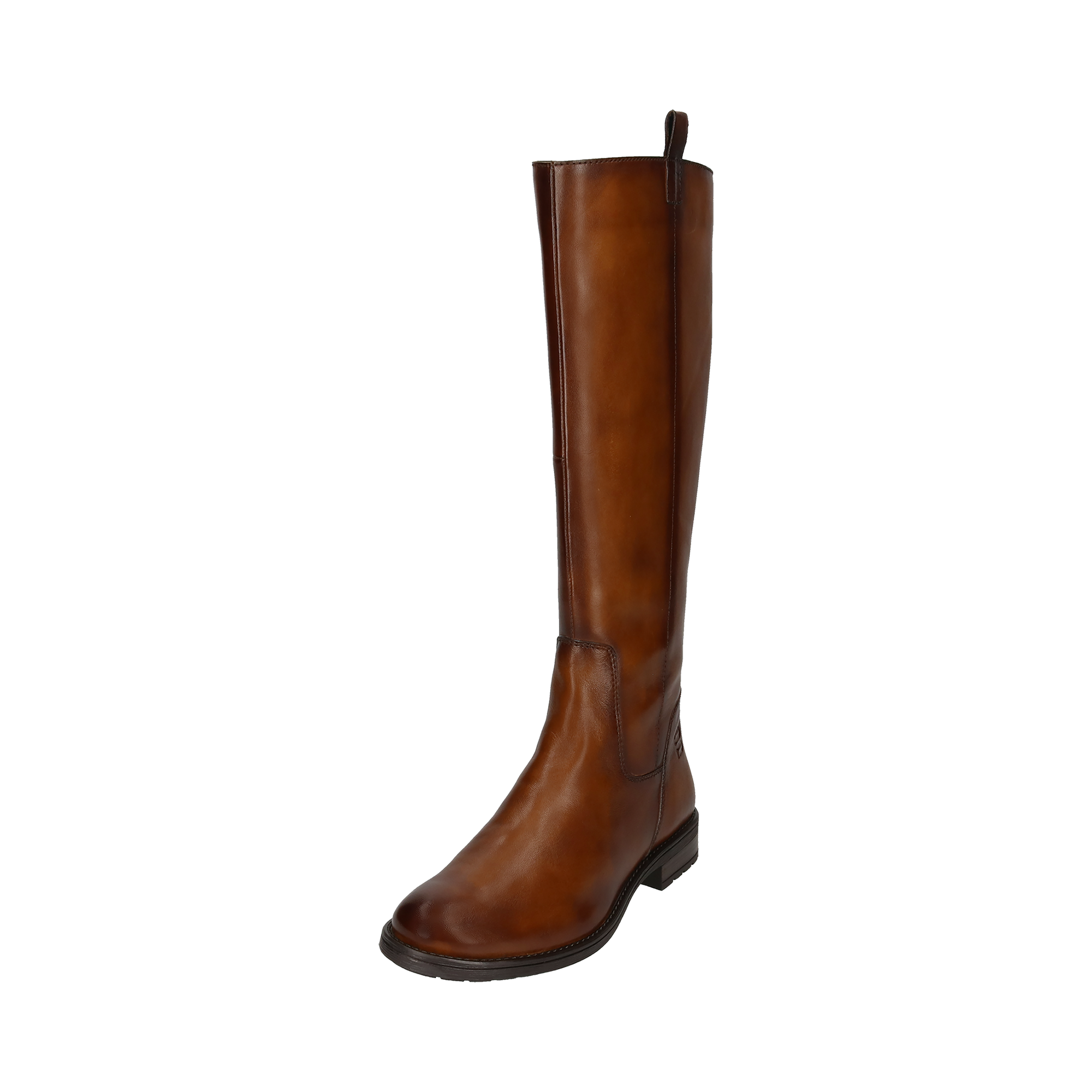 Cuir Bottes hautes brun