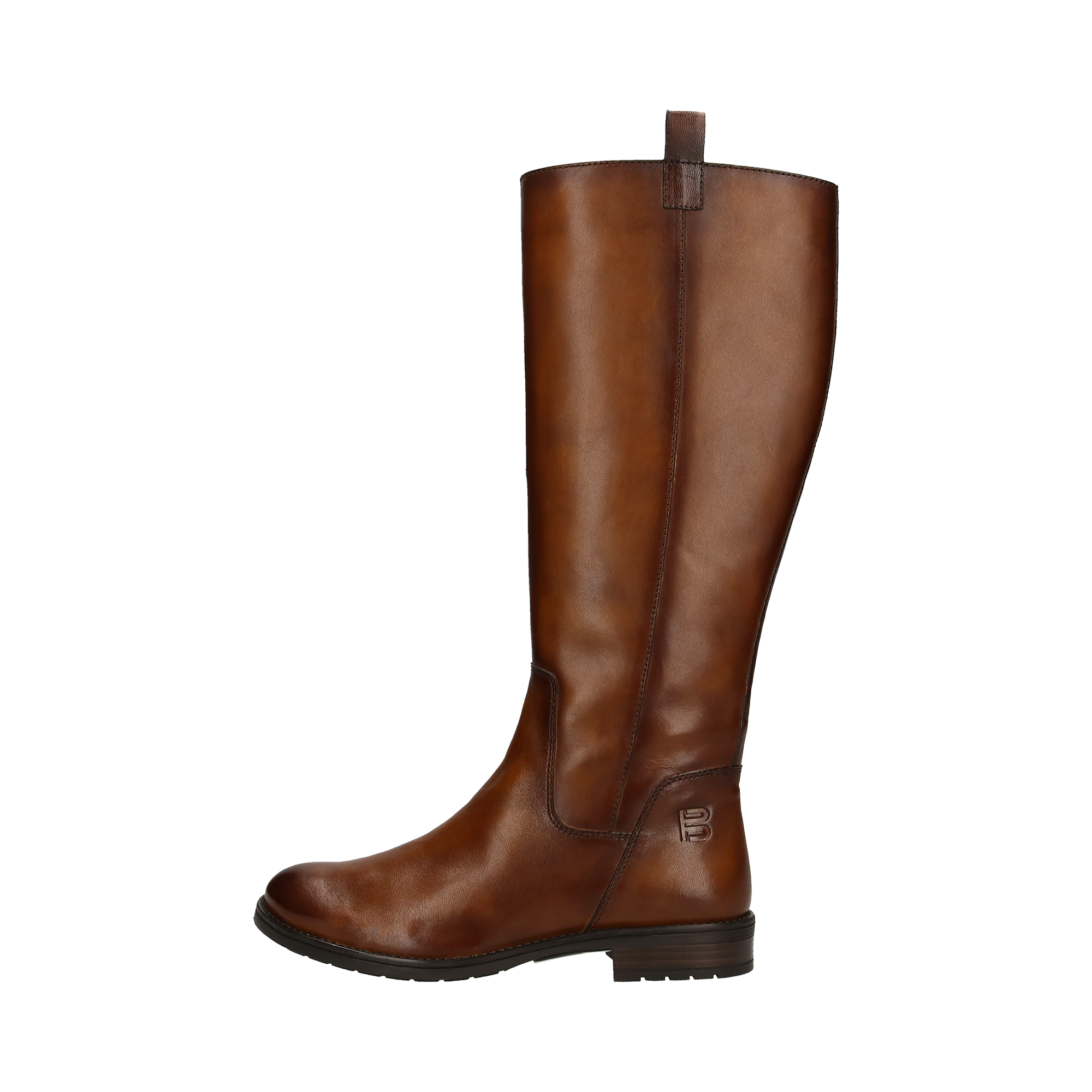 Cuir Bottes hautes brun