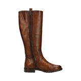 Leather Knee-high Boots brown