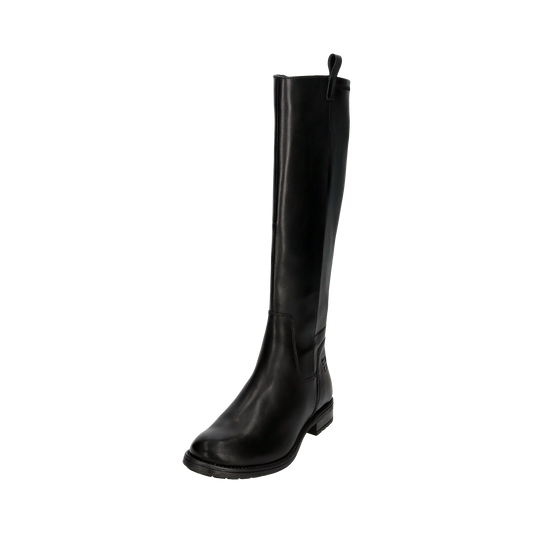 Leather Knee-high Boots Ronja black