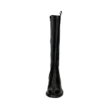 Leather Knee-high Boots black