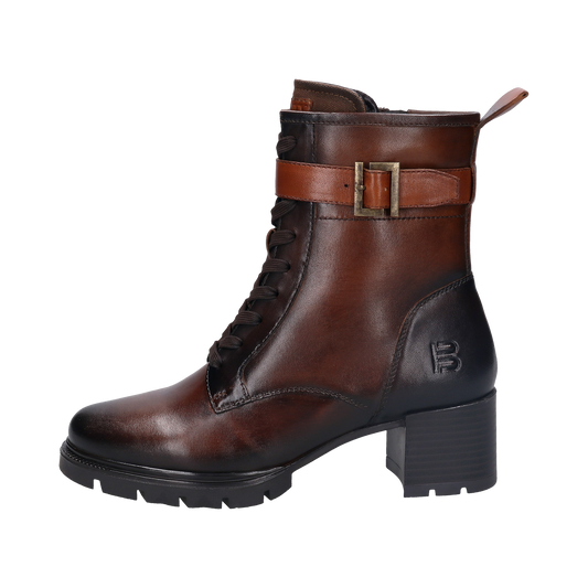 Leather Yamila Ankle Boots brown