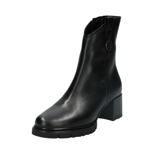 Leather Yamila Ankle Boots black