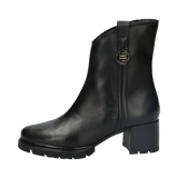 Cuir Bottines noir