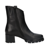 Cuir Bottines noir