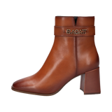 Leather Ankle Boots cognac