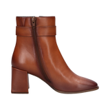 Leather Ankle Boots cognac