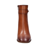 Leather Ankle Boots cognac