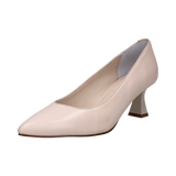 Leder Pumps beige