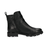 Leder Stiefel schwarz