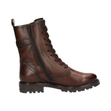 Cuir Bottes marron foncé