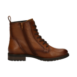 Leder Stiefel cognac