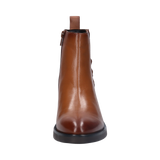 Leather Ankle Boots cognac