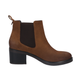 Leather Ankle Boots cognac