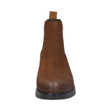 Leder Stiefeletten cognac