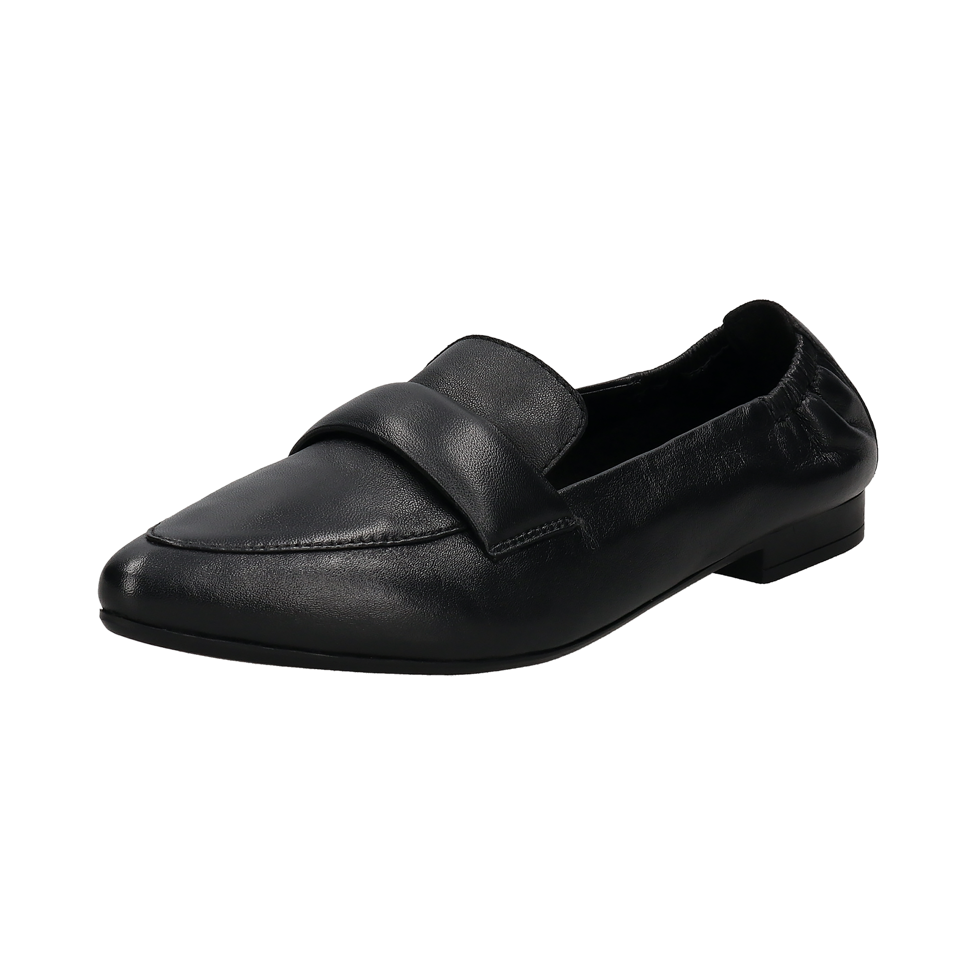 Cuir Loafer noir